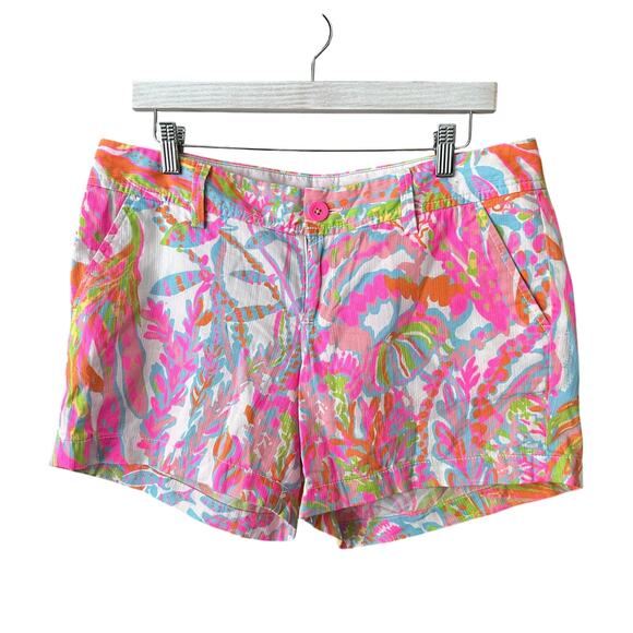 Lilly Pulitzer Callahan Short Scuba to Cuba Size 8 - Picture 1 of 3